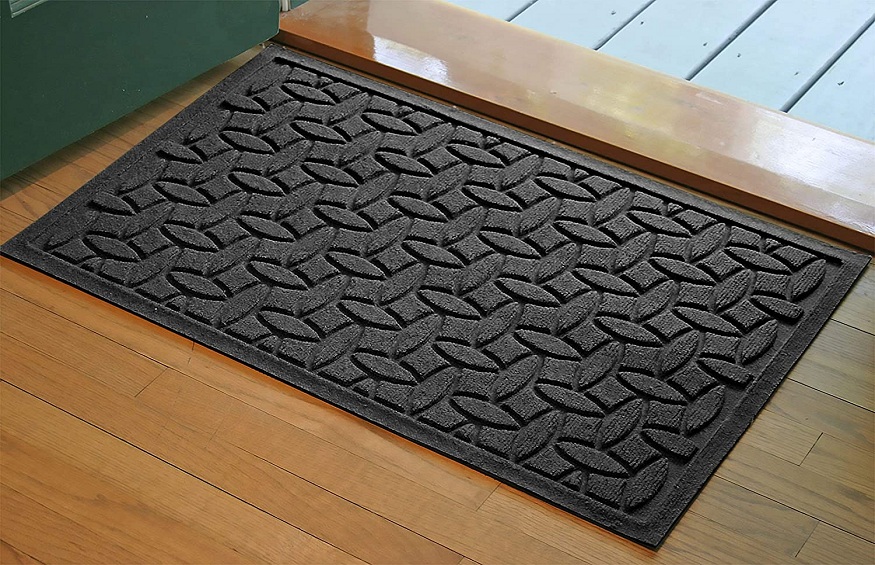 Water hog floor mats will protect your floors from spring rain