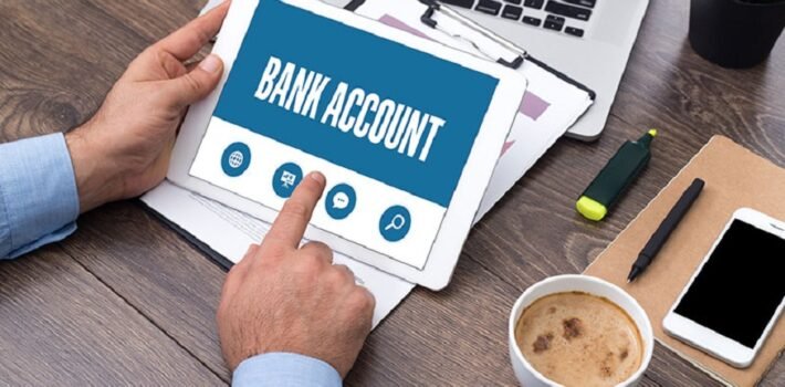 open bank account.